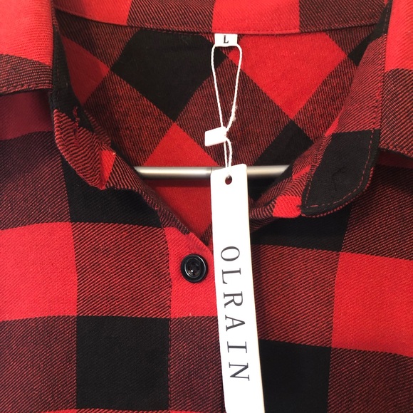 Brand new Asymmetrical plaid dress 💕 - Picture 6 of 8